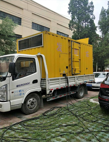 弥勒发电车出租-柴油发电机组排烟系统设计要求及其考虑因素